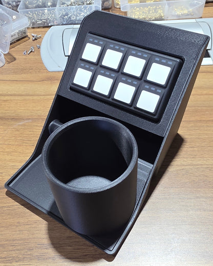 Console Insert Haltech Keypad / Cup Holder for Nissan GQ Y60 Patrol