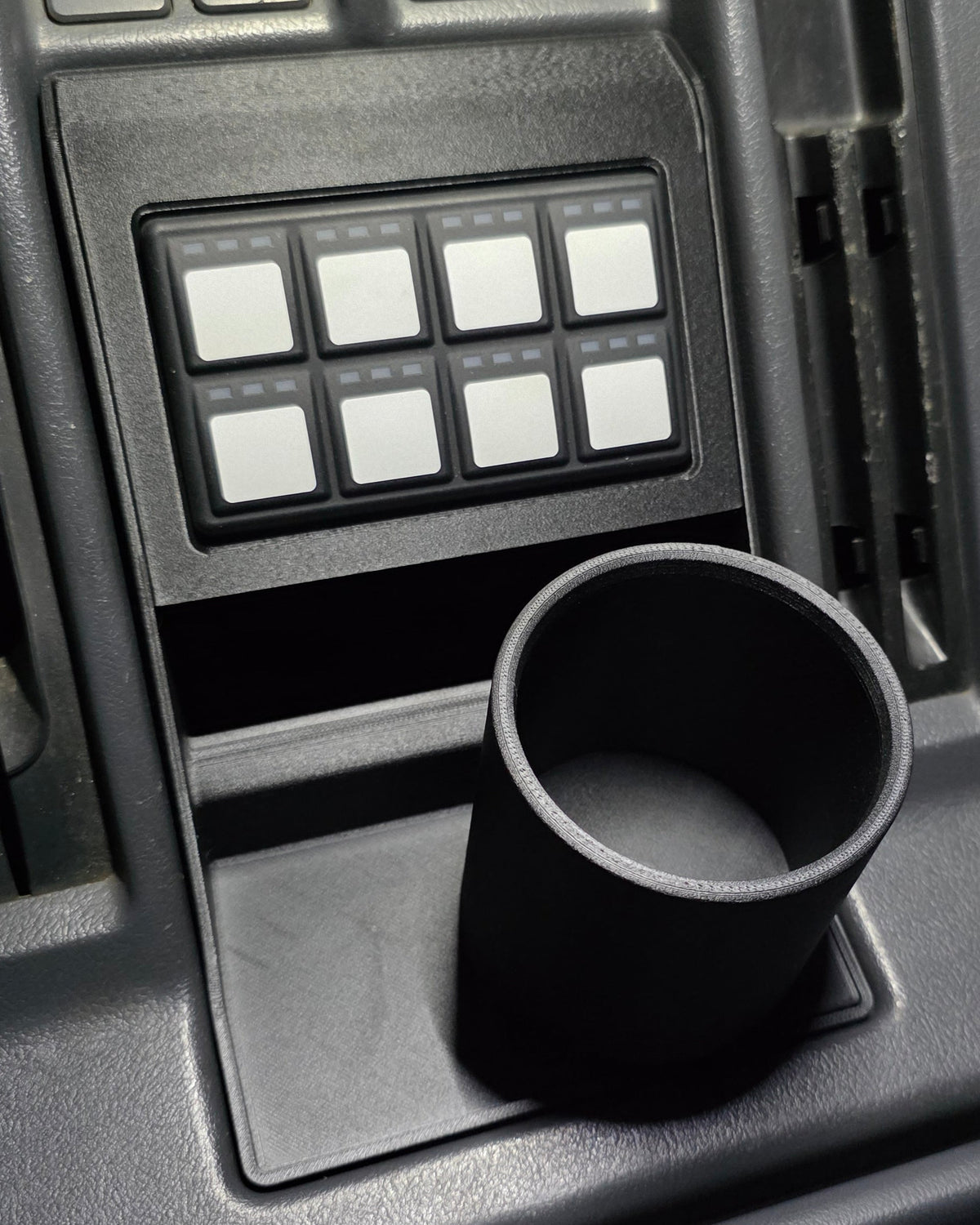 Console Insert Haltech Keypad / Cup Holder for Nissan GQ Y60 Patrol