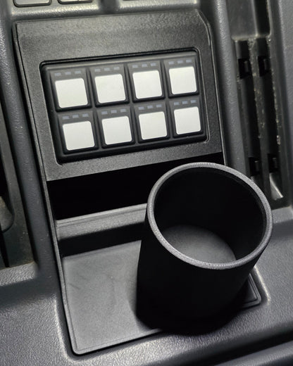 Console Insert Haltech Keypad / Cup Holder for Nissan GQ Y60 Patrol