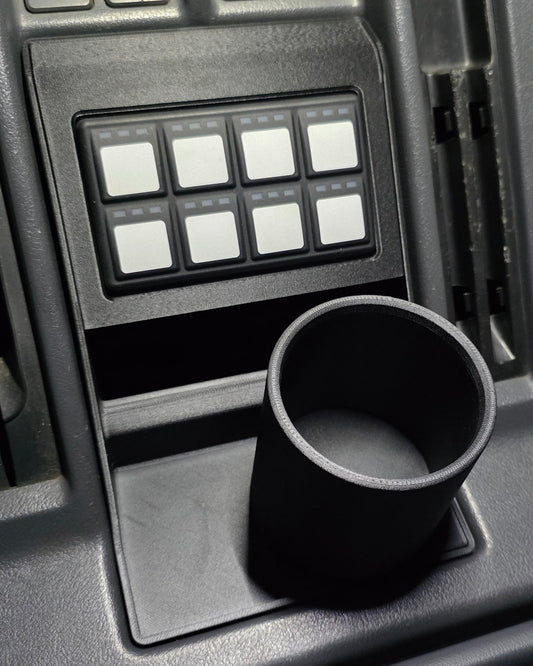 Console Insert Haltech Keypad / Cup Holder for Nissan GQ Y60 Patrol