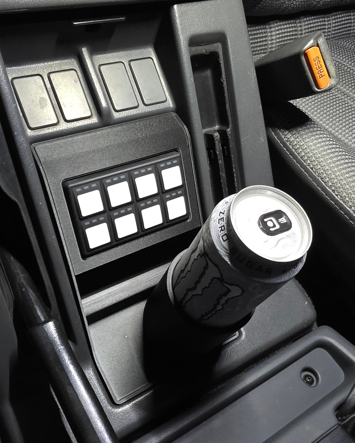 Console Insert Haltech Keypad / Cup Holder for Nissan GQ Y60 Patrol